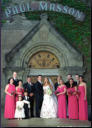 Saratoga Paul Masson Winery Wedding Photography - Formal Group Photograph