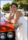 SSan Jose Wedding Photography - Bride with Classic Car 20