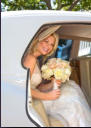 San Jose Center for Spiritual Enlightenment Wedding Photography - Bride in Classic Limo 04